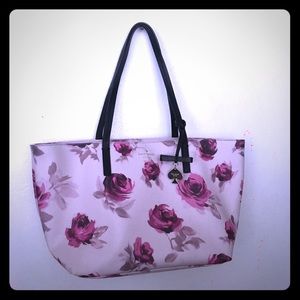 Floral kate spade floral tote Shoulder Bag Mint